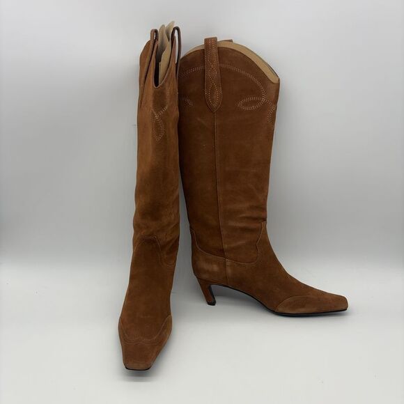 Black Suede Studio Shoes - Black Suede Studio Tall Suede Boots